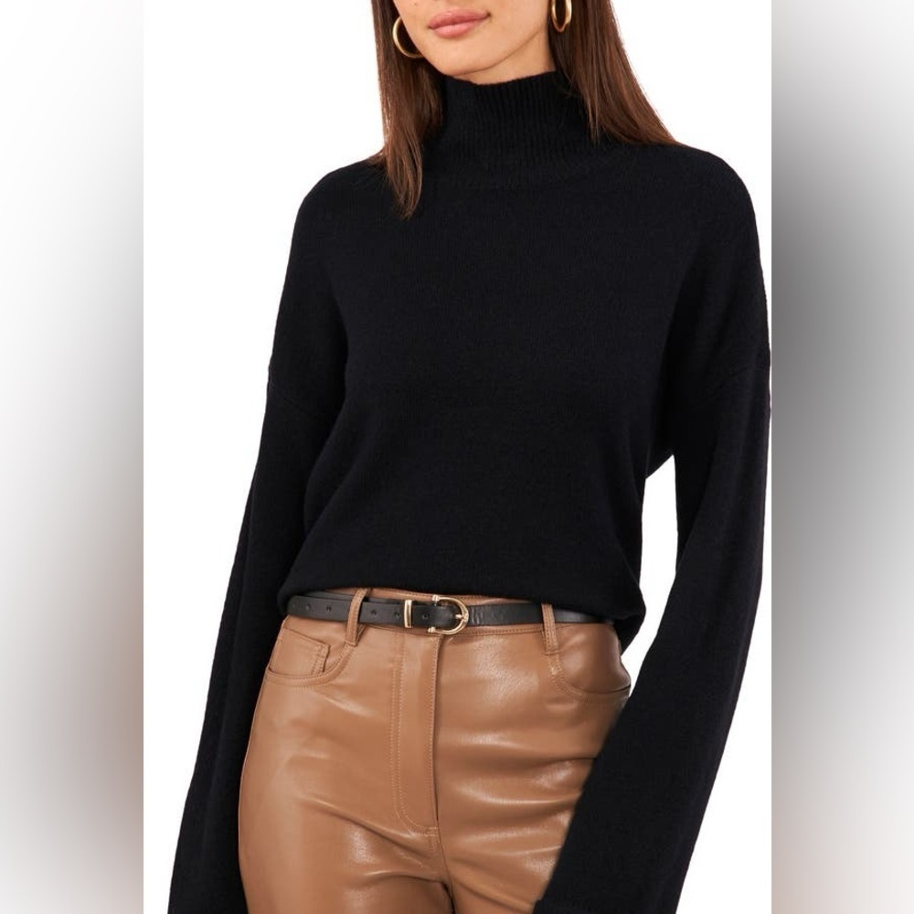 1. State Black Knit Sweater